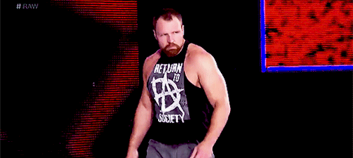 helluvaclash:Dean Ambrose makes his return to RAW before SummerSlam