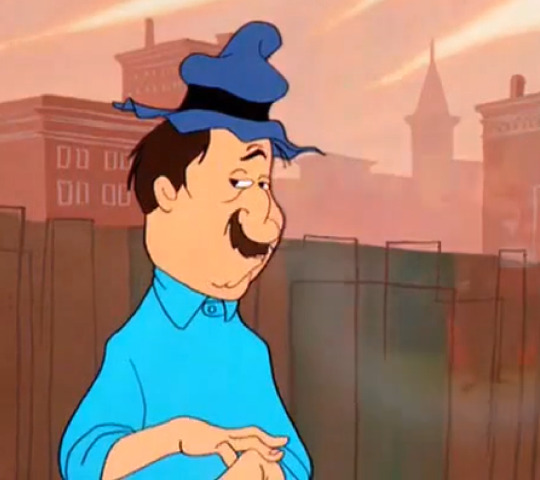 *looks into the camera like a chuck jones character*