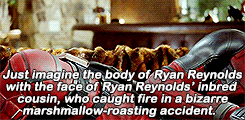 meryl-streep-the-caped-crusader:  harliyquinn:  Happy Valentine’s from Deadpool!
