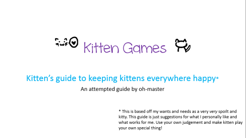 Sex kittensguidetokittenplay:I don’t know if pictures