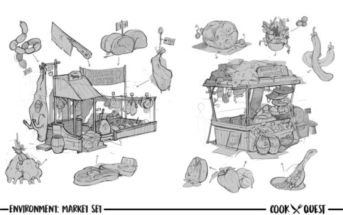 enshi:  Submitted my portfolio to Art Center’s Concept Design program recently so I thought I’d share some of my pieces   ε-(´・｀) ﾌ  
