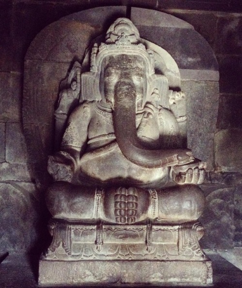 Ganesha at Prambanam temple comples, Java