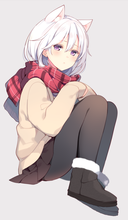 cute-girls-from-vns-anime-manga: ムートン by まやち 💡3日目D-37a