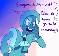 nomidot:  Beware of Blue’s mourning 