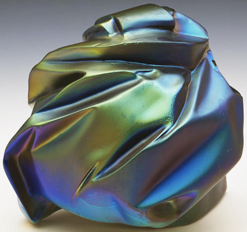 cavetocanvas:  John Chamberlain, Le Molé, 1971 
