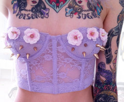 pastelbmob-is-deactivating:  Lavender Studded