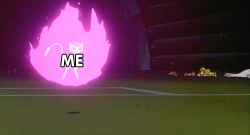      Type your favorite Pokemon in the Gif feature and post the first result!   