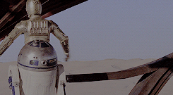 Artoo, you take good care of Master Luke now, understand? And…do take care of yourself.