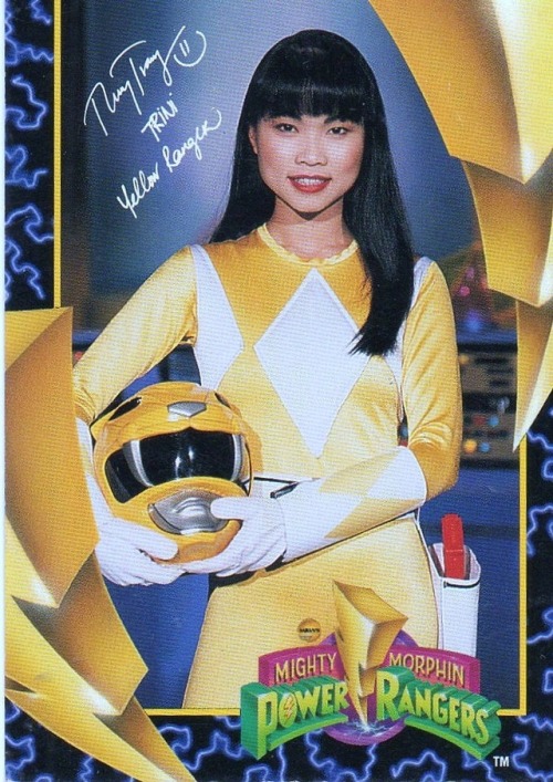 gang0fwolves: With all the Power Rangers nostalgia going around let’s take a minute to remember Thuy Trang, the beautiful actress who we all know as Trini the original yellow ranger, and unfortunately lost her life at 27 years old in a car accident