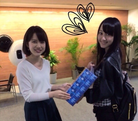 akibeya:  (れな(エム・ω・ステ)｜SKE48オフィシャルブログ Powered by Amebaから) 弘中綾香　松井玲奈
