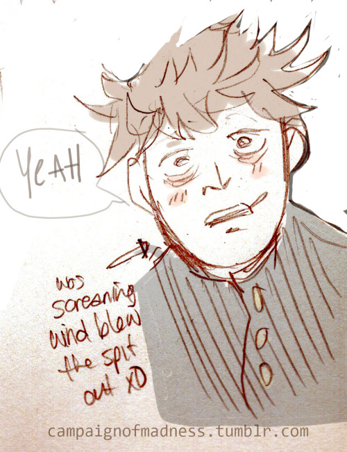 campaignofmadness:Old post in drafts. i JUST KEPT GOING WITH MORE SKetchesMore Ageswap AU Mob Psycho