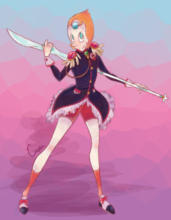 birdybomb:  Revolutionary Pearl Utena! coincidentally