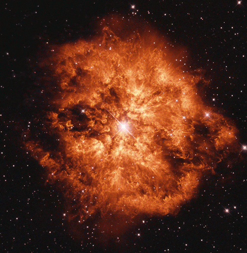 A Hitchhiker's Guide to Space & Plasma Physics — Wolf-Rayet Star 124: Stellar Wind Machine ...