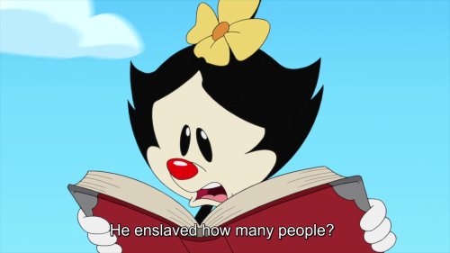 ofdarkestdesires:rbooknerdk:Animaniacs woke up after a 22 year nap and chose violence  And we love t