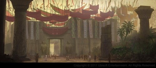 conceptartworld: Check out Assassin’s Creed Origins concept art by Ubisoft senior concept arti