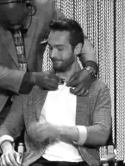 sleepyhollowers:  maichan808:  Tom Mison @ PaleyFest 2014 Sleepy Hollow Panel (3.19.14)