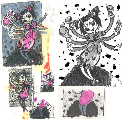 A collection of Undertale thumbnail sketches I’ll probably never get around to finishing.