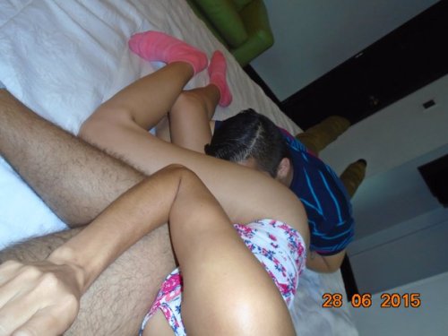 Pic from FrankSaori,Check out our tumblr 3inBed and find out more Threesome, hotwives and cuckold pics and post Visita nuestro tmblr  3inBed y consigue mas brutales fotos y post de trios, hotwife y cornudo