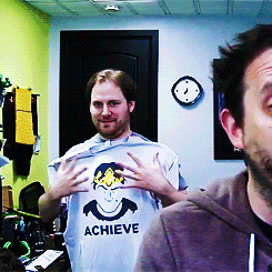 tuggeysjones:  Ryan + his achieve t-shirt     
