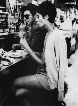 lelaid:  Christy Turlington in Jean Seberg for