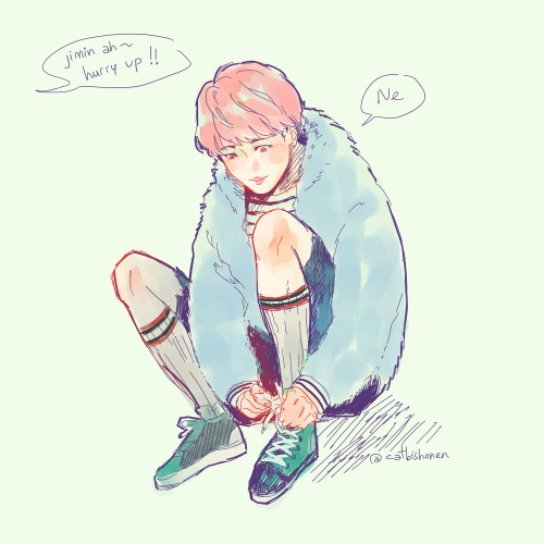 pink Jimin is all you need in life DEVIANTART / FB / INSTAGRAM / COMMISSION INFO