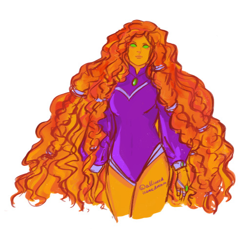 allineedisonedream:some Starfire Concept art I did a while ago ^^