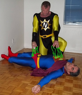 Superman, the death in Nuclear Man’s hands! The kryptonite torture is so GOOD!