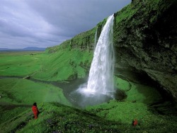  nikolawashere: Seljalandsfoss Waterfall
