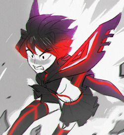 trisketched:  Some Kill la Kill sketches from my Twitter   Twitter | Facebook | Instagram    