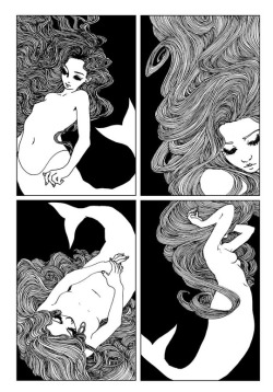 modern-faerie-tales:  &ldquo;Four Mermaids&rdquo; by Trungles. Available here 