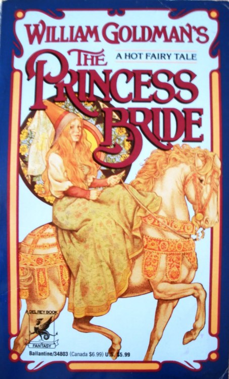 novelcovers:The Princess Bride //William Goldman//