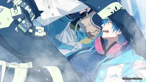 junjoupurelove:Thank Jesus, I am so glad they draw this scene, because look at Noiz’s face, he had j