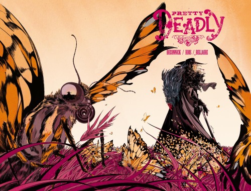 steinerfrommars:prettydeadlycomic:Pretty Deadly covers collection, for the opening arc.Here is somet