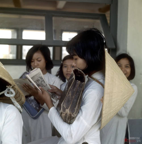 old-vietnam:  Group of Vietnamese school adult photos