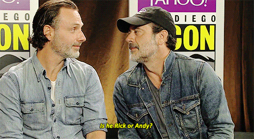 hughxjackman: ‘The Walking Dead’ Couples Therapy