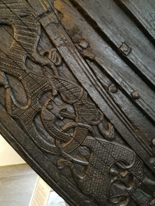 danishheathen:The Oseberg ship, at the Viking Ship Museum, Oslo, Norway.