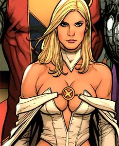      MARVEL MEME - ♔ EMMA FROST {1/10 superheroes} “And, yes, I am a massive