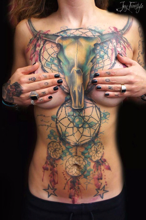 Wow. Thats some nice ink.