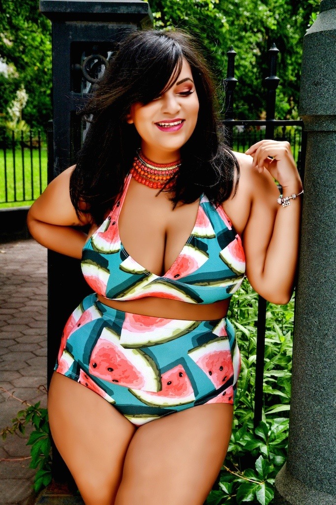 killerkurves:  Denise Mercedes in rue107′s Olivia’ Bikini Top &amp; Kyra’