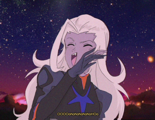 kirakirakuiin:The first time I saw Lotor he gave me those 90′s anime villain vibes…. sorry…