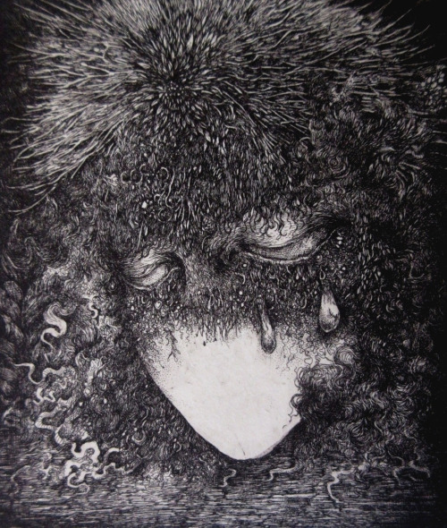 pankurios-templeovarts:  Etchings - black wonders by Ikuma Nao. 2nd set. 