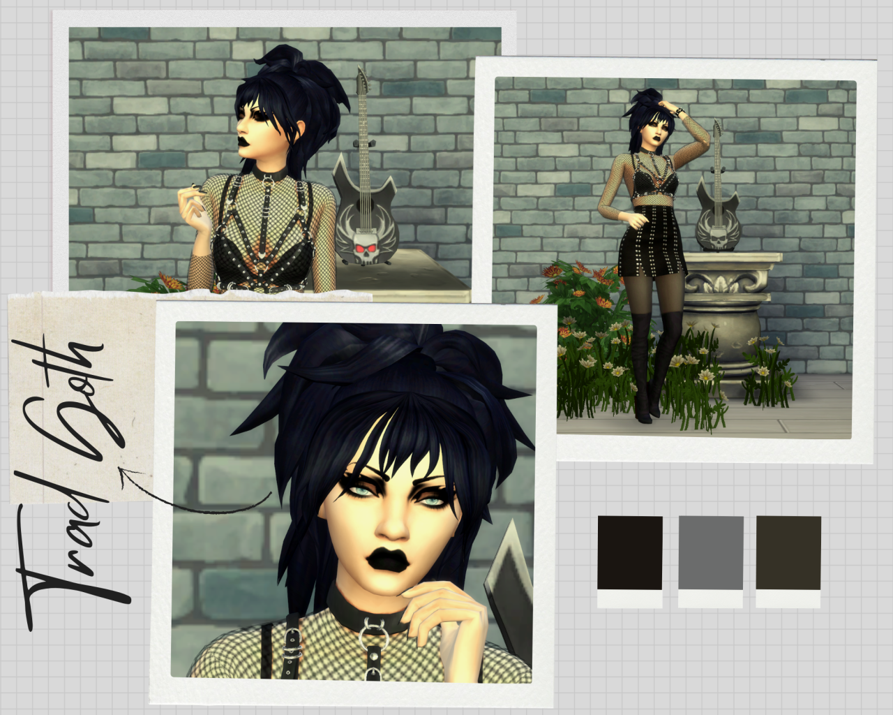 Sims 4 Goth Hair Cc 2024 Hairstyles Ideas