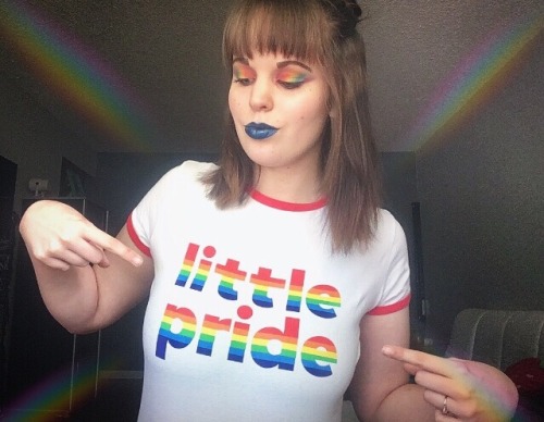 allycat-baby: This little is proud!  • “Little Pride” Onesie from @littletude!Use c