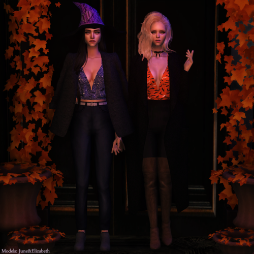 charlotkas-simblr: Happy Halloween y’all   I’m too lazy to write preview, you know 
