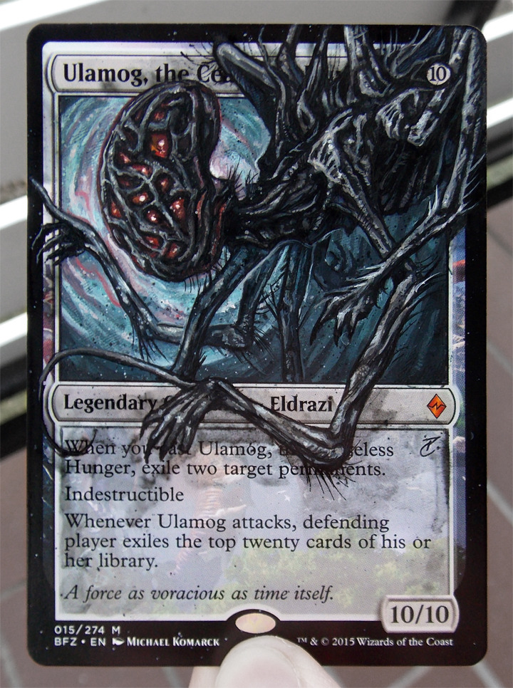 Sift Details about / MTG Magic the Gathering Hand Painted Alter Extended Art