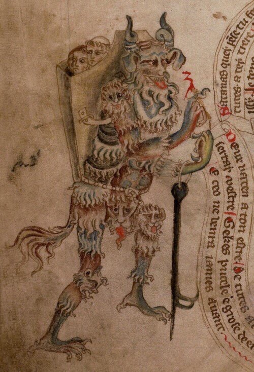 arsmagnaproject:The Devil carrying sinful souls BL, Add MS 47682@damienkempf