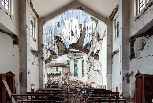 Piedilama, Arquata del Tronto, following the October 30, 2016′s earthquake.