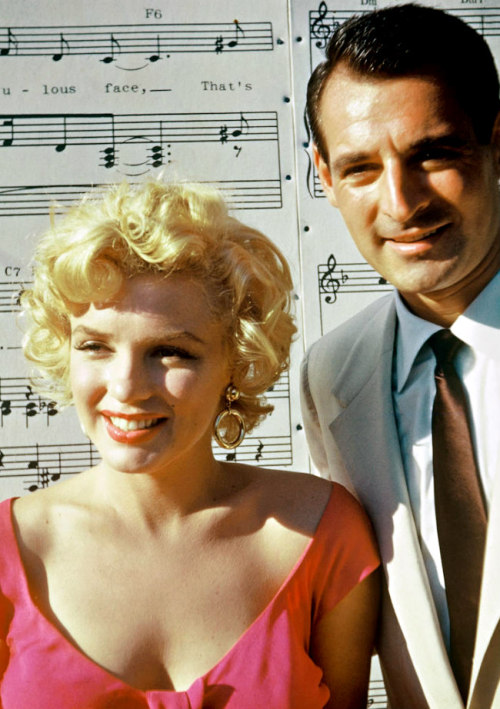 Marilyn and Ray Anthony in August 1952. 