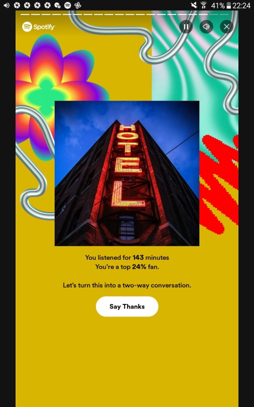 My Spotify 2023 Wrapped 