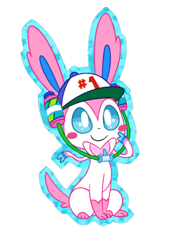 robosylveon:  i realized this made a much better steam icon  ^w^